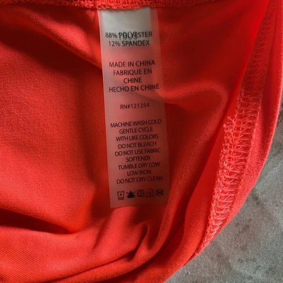 JoFit Orange Golf Shirt Size M - Picture 4 of 4